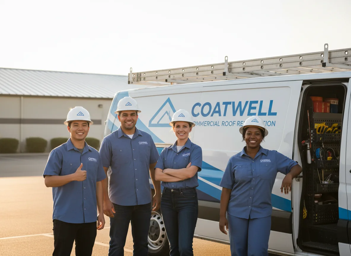 Commercial roof coating company in North Chili, NY
